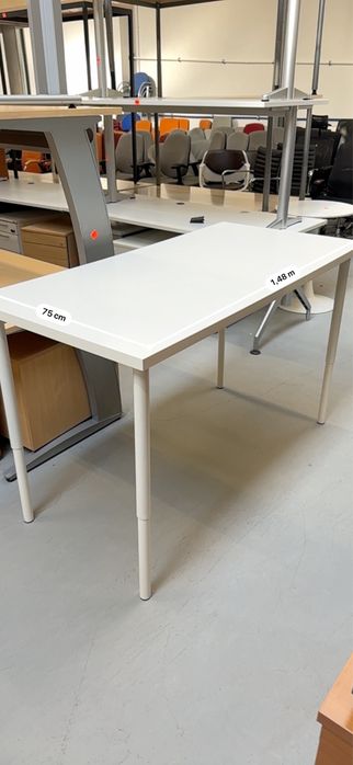 Biurko IKEA od 120/60 do 150/75 używane,poleasingowe