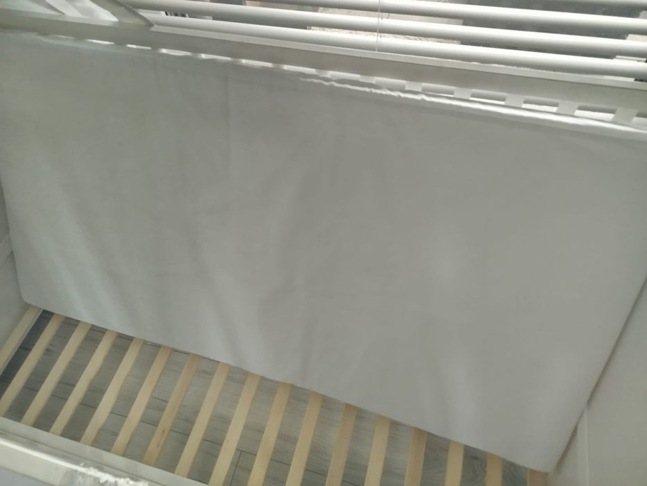 Łóżeczko dziecięce Roba 140x70 Komplet pościeli baldachim