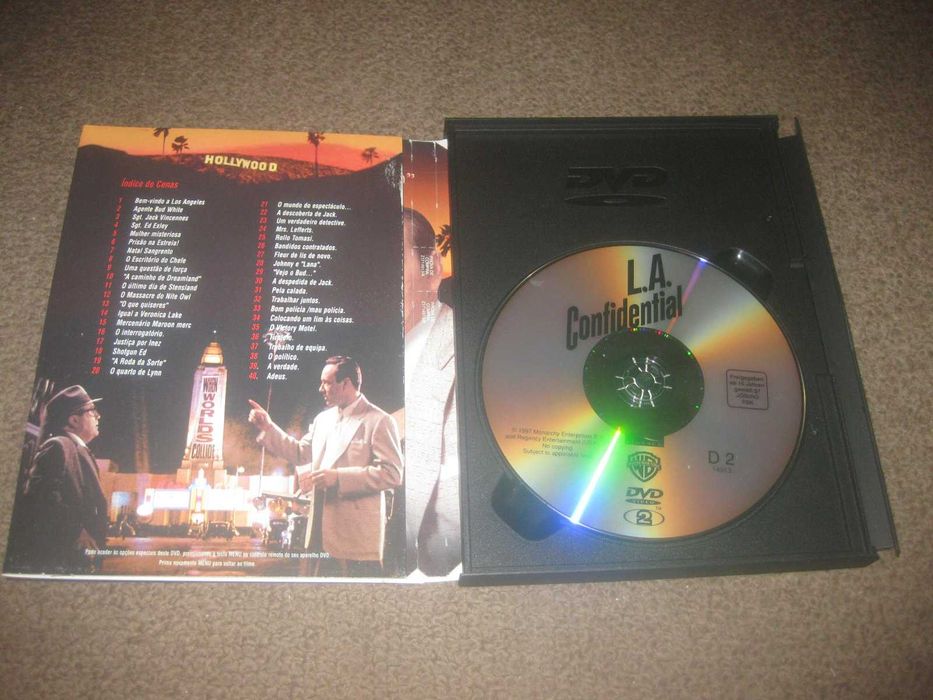 DVD "L.A. Confidencial" com Russell Crowe/Edição Snapper/Raro!