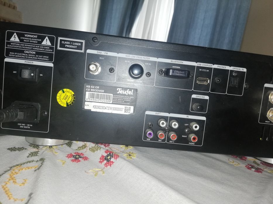 Wzmacniacz Teufel bluetooth