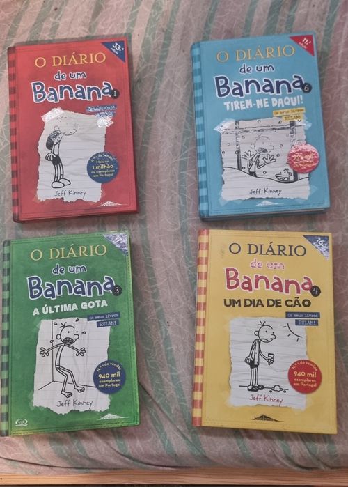 Livros diário de um banana