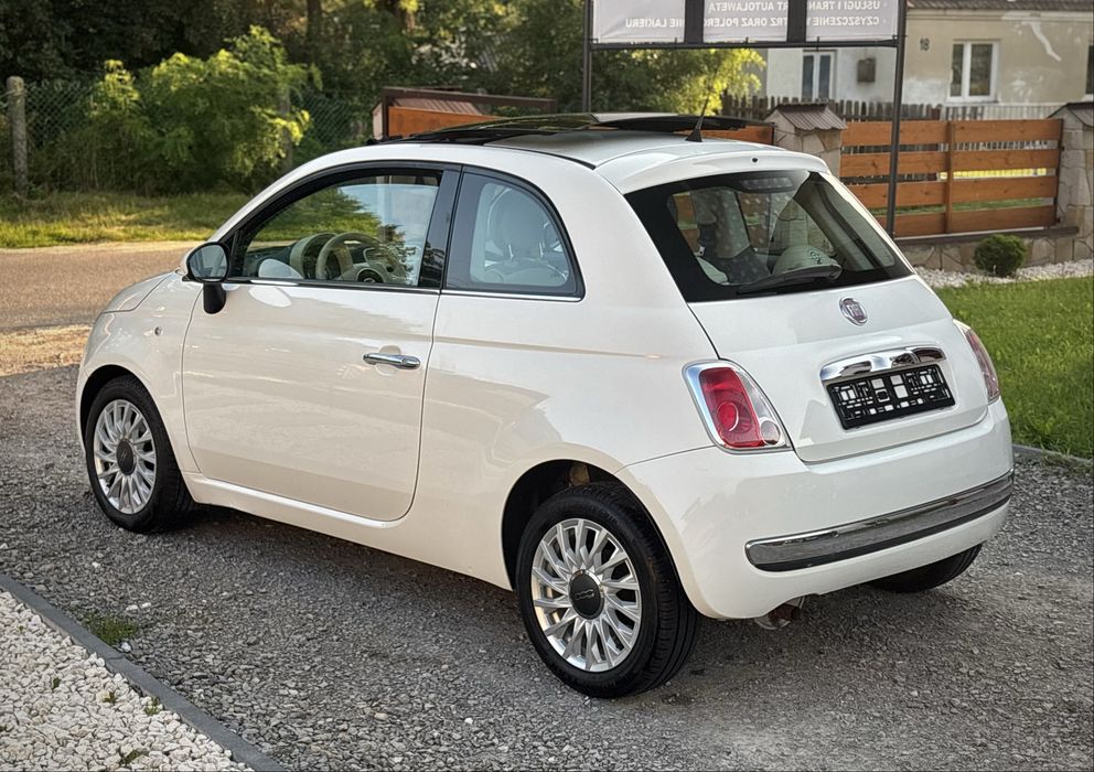 | Fiat 500 1.2 69KM | Panorama | Klimatyzacja | Wersja Lounge |