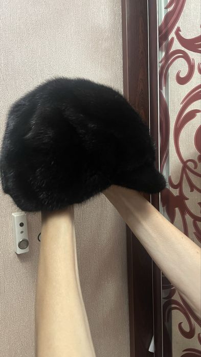 Норковый берет