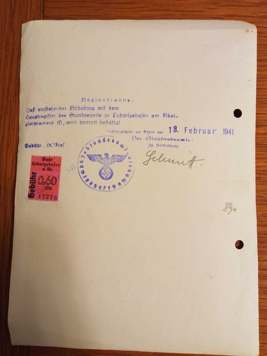 Muito raros documentos,Germany