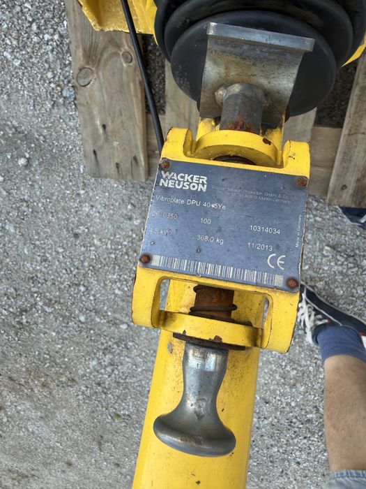 zageszczarka wacker dpu 4545y 350 kg