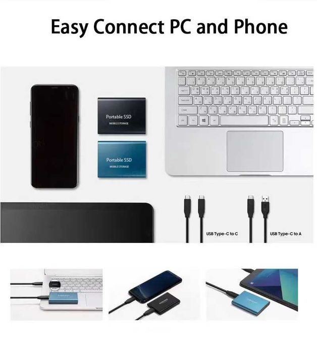 Samsung EVO plus 256, 512Gb. Портативный жесткий диск SSD 16Tb