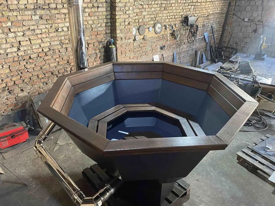 ЛУЧШИЕ ЧАНЫ В ДНЕПРЕ‼️Карпатский чан для купания до 8 человек Джакузи