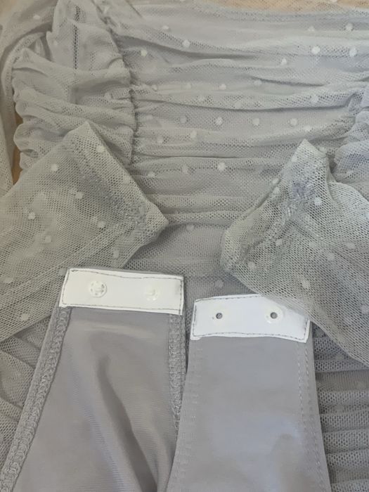 Ніжно голубий боді,розмір xs