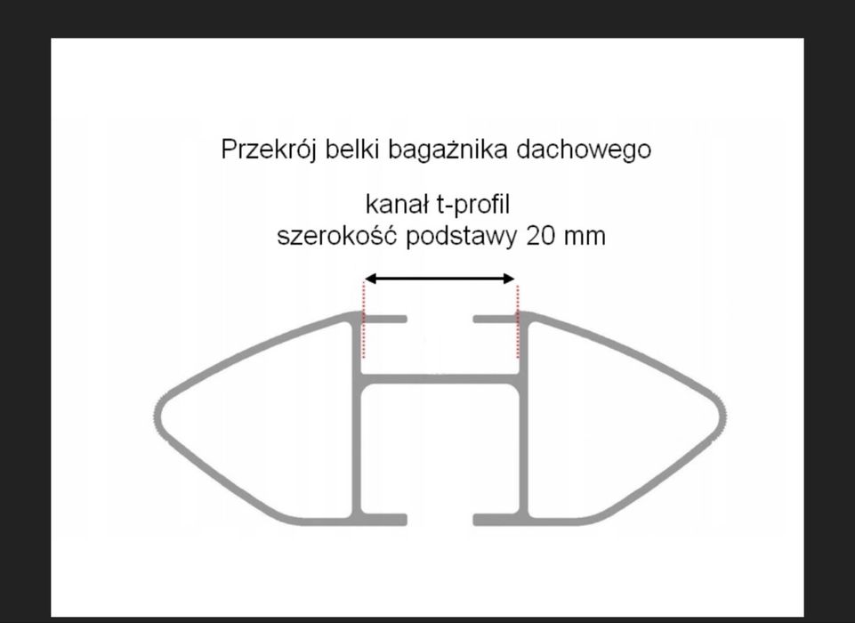 Dachowy uchwyt na 6 par nart firmy Hakr