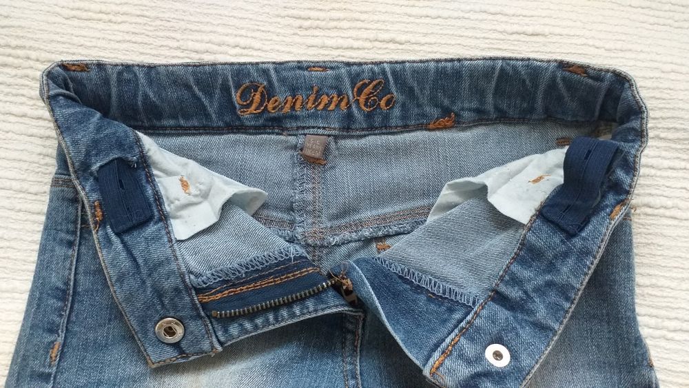 Spodnie jeansy rurki Primark r. 110-116