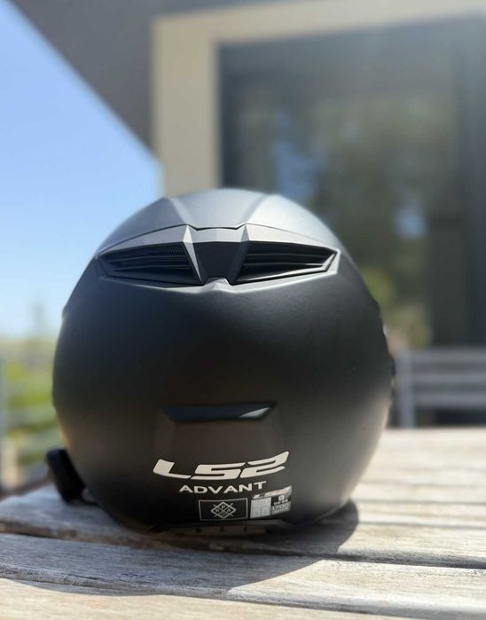 Capacete modular LS2 FF906 Advant preto mate, tamanho S