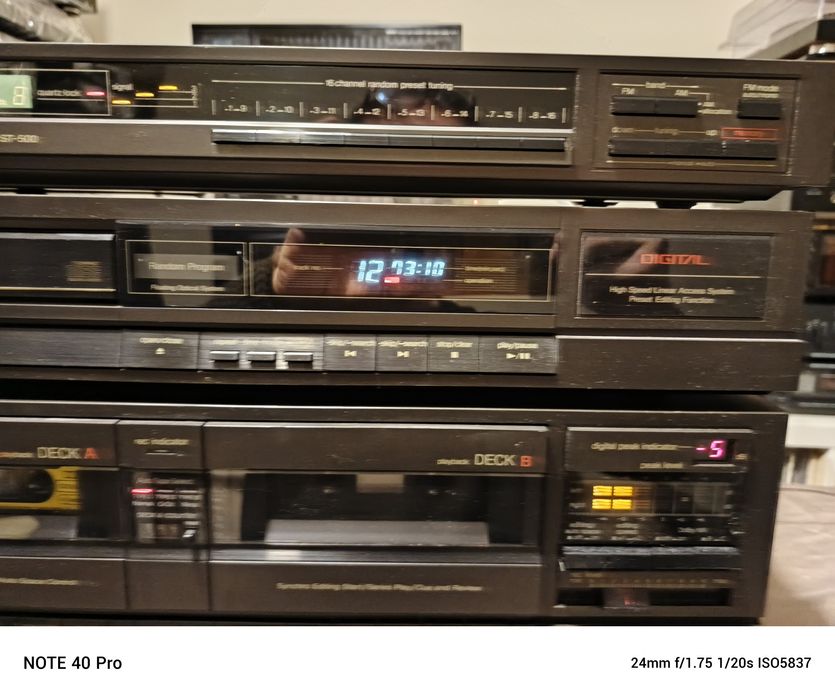 Technics zestaw stereo