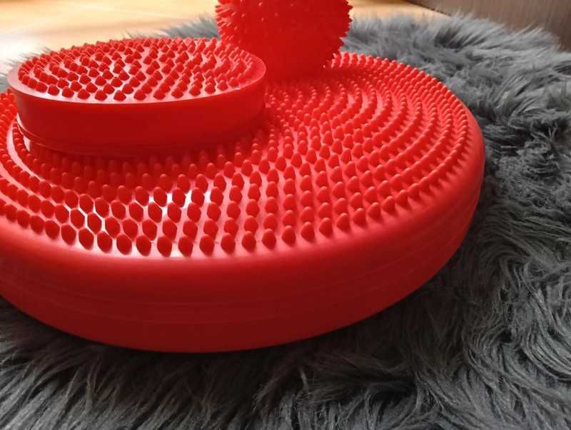 Czerwony sensoryczny zestaw