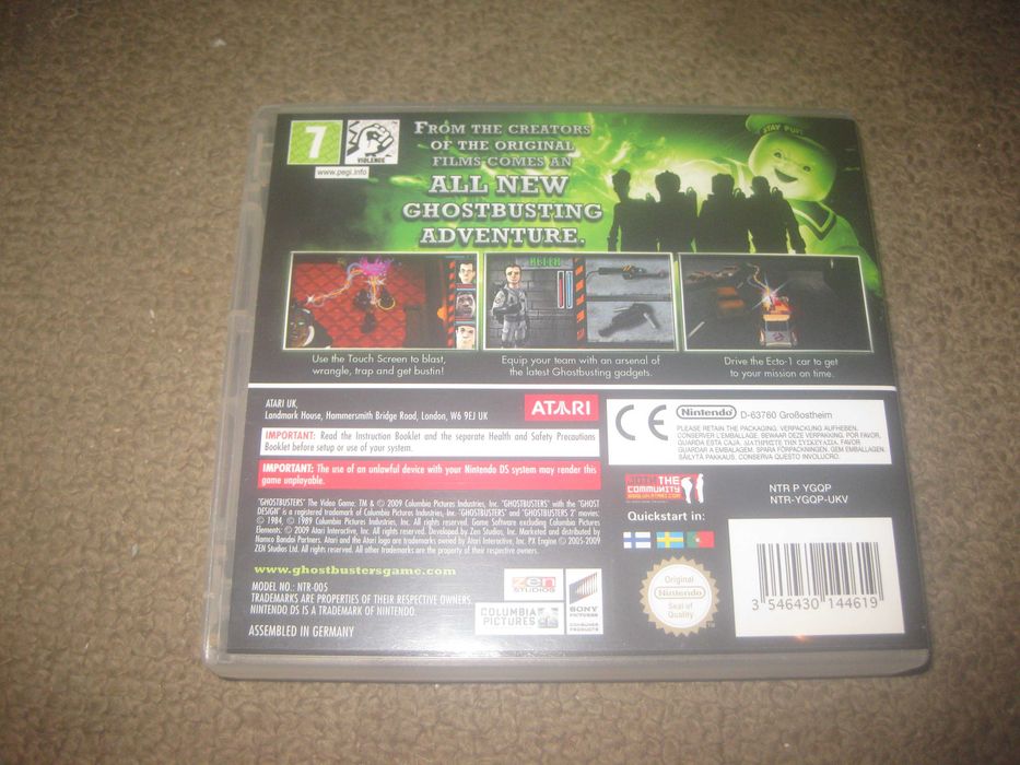 Jogo "Ghostbusters: The Video Game" para Nintendo DS/Completo!