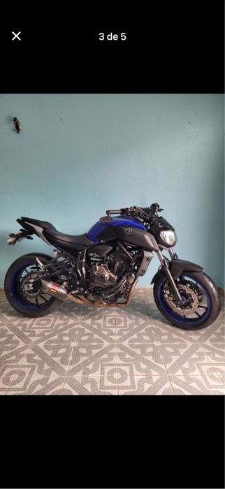 Yamaha MT07 35kw 2020