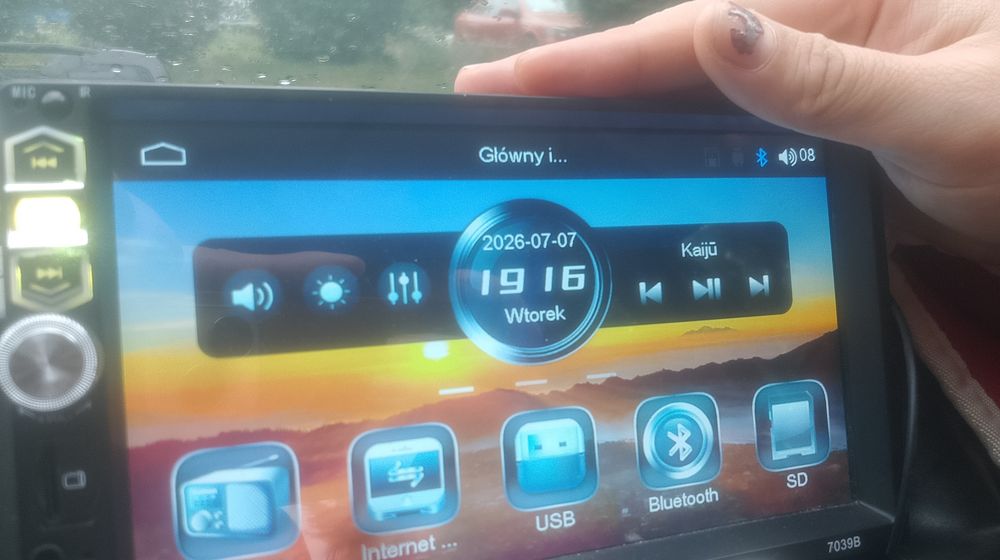 Radio samochodowe Android auto, CarPlay, Bluetooth, USB, AUX, + kamera