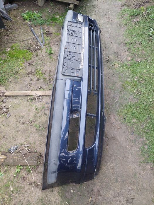 orientblau niebieski zderzak przod przedni bmw e46 sedan kombi