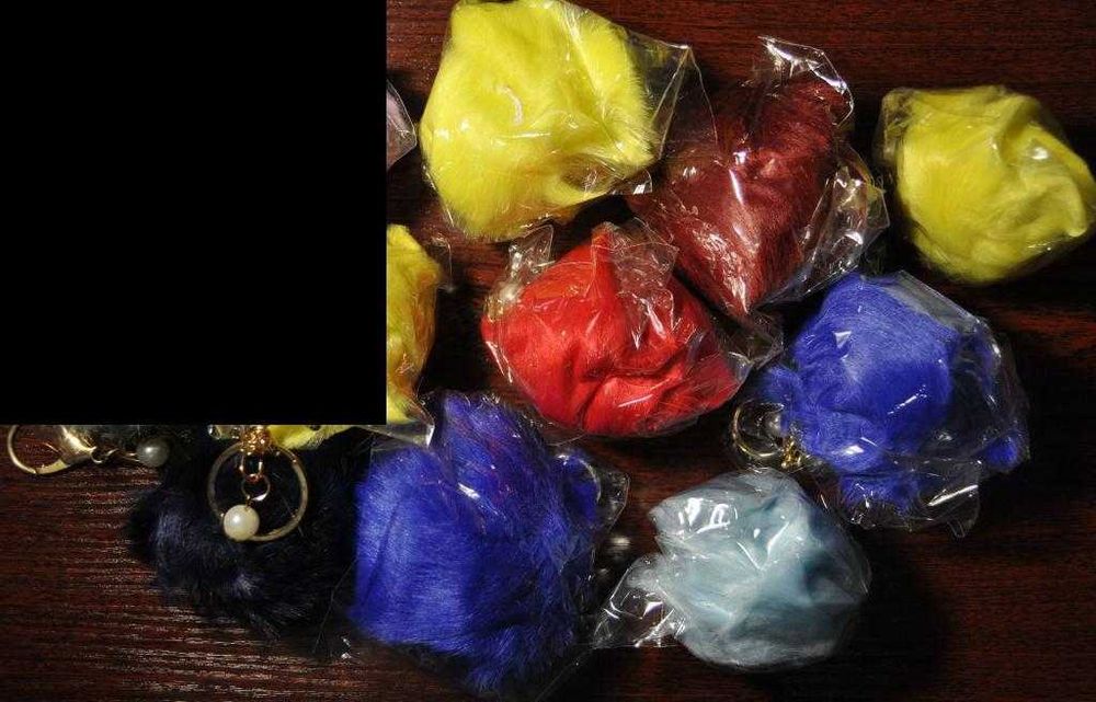 Меховой брелок 30 грн/шт