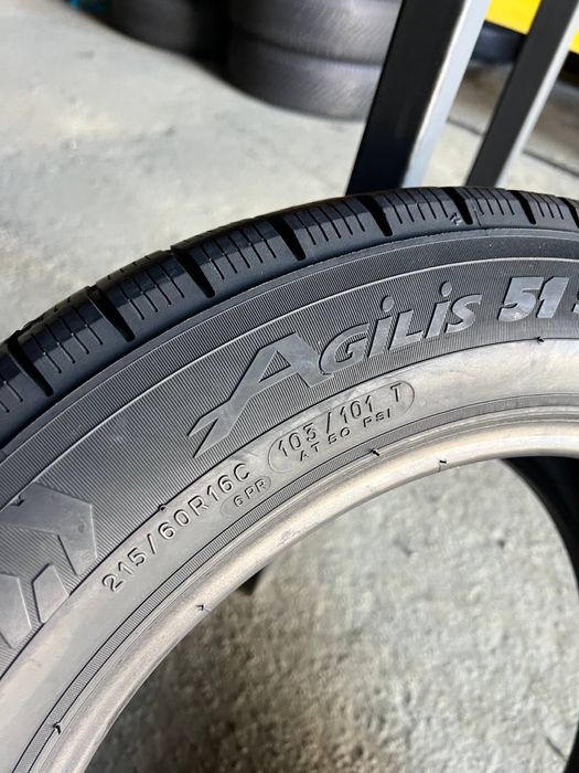 Шини 215/60 r16c Michelin Зима 4шт (2043)