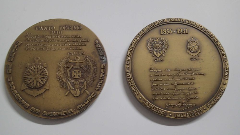 Medalha do dia da Marinha 1981
