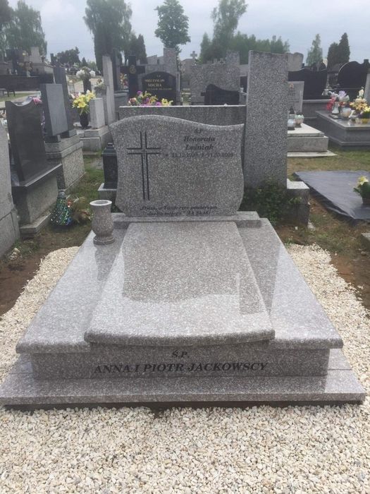 Nagrobek podwójny pomnik 8000 montaż  Dojazd