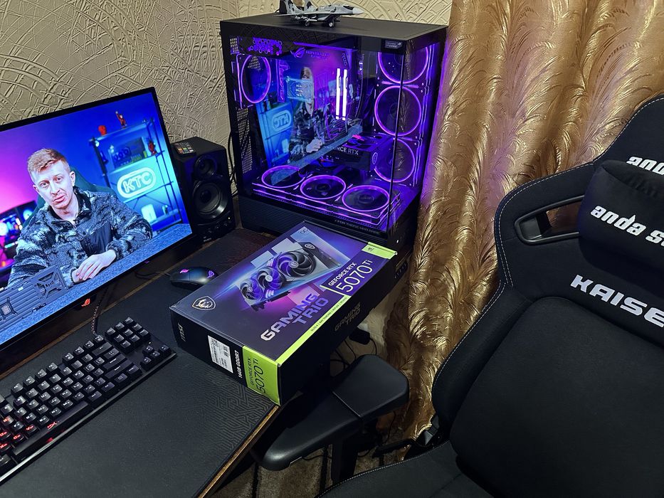 Продам видеокарту MSI RTX 5070ti TRIO