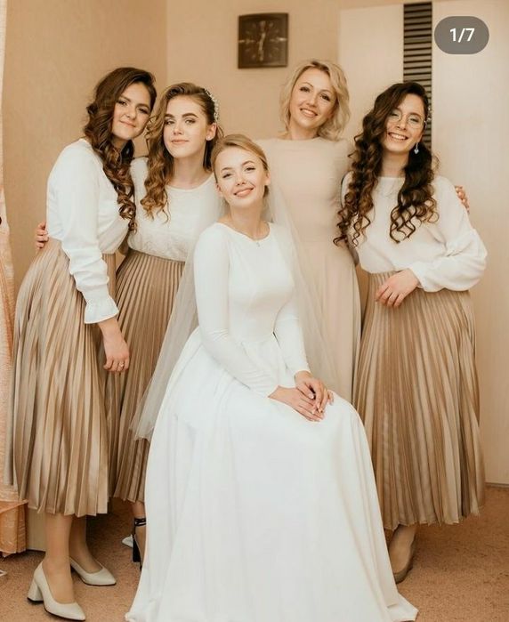 Весільна класична сукня!