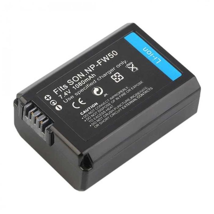 Conjunto de 2 baterias FW50 para câmeras Sony