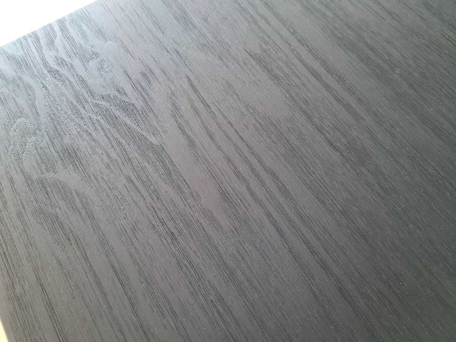 Mesa de Jantar madeira maciça pinho preto 6/8 pessoas