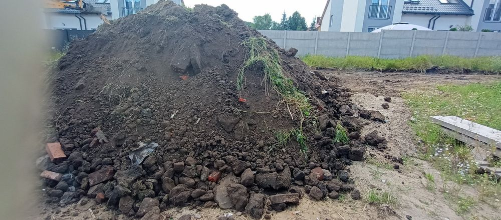 Ziemia z wykopu, nie glinaa