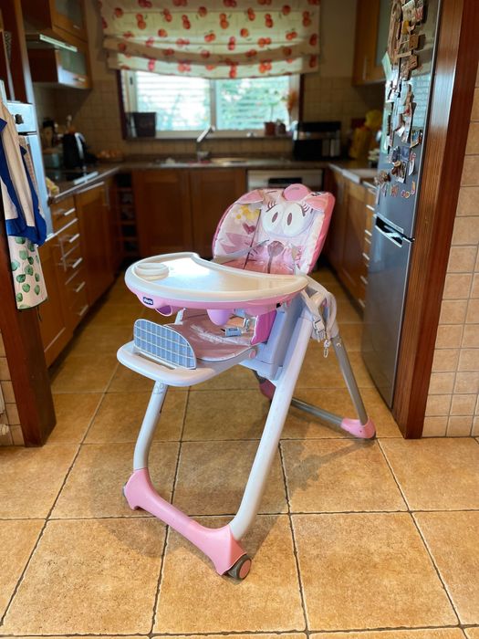 Cadeira de papa para bebé (menina) Chicco