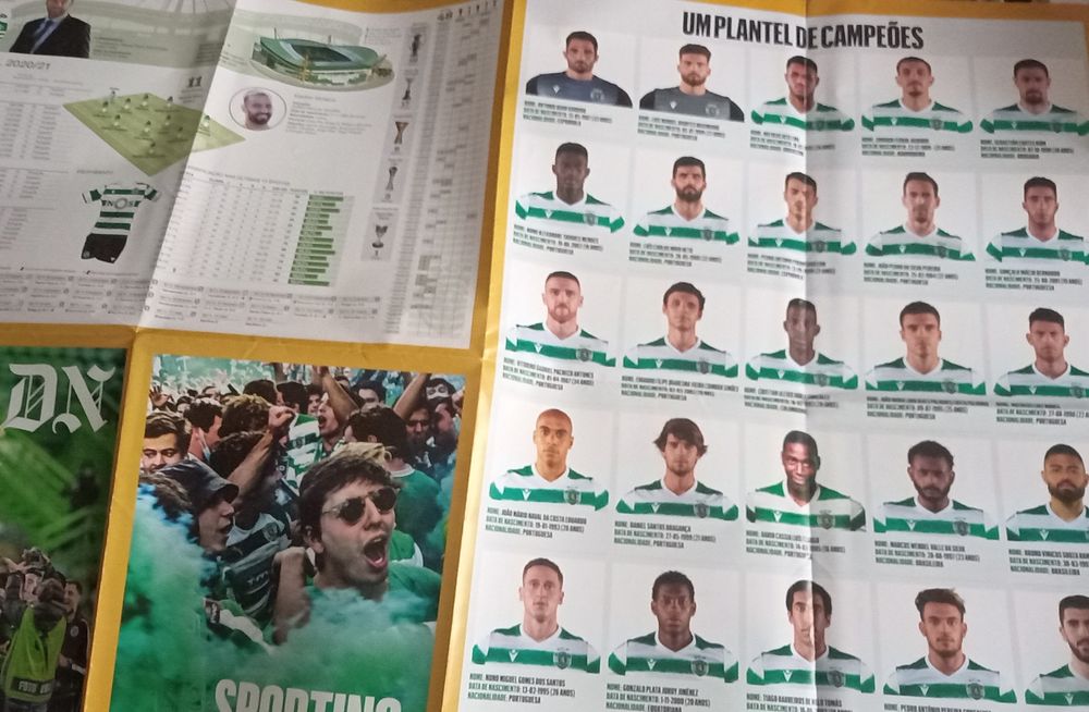 SCP campeão nacional poster 2020/21