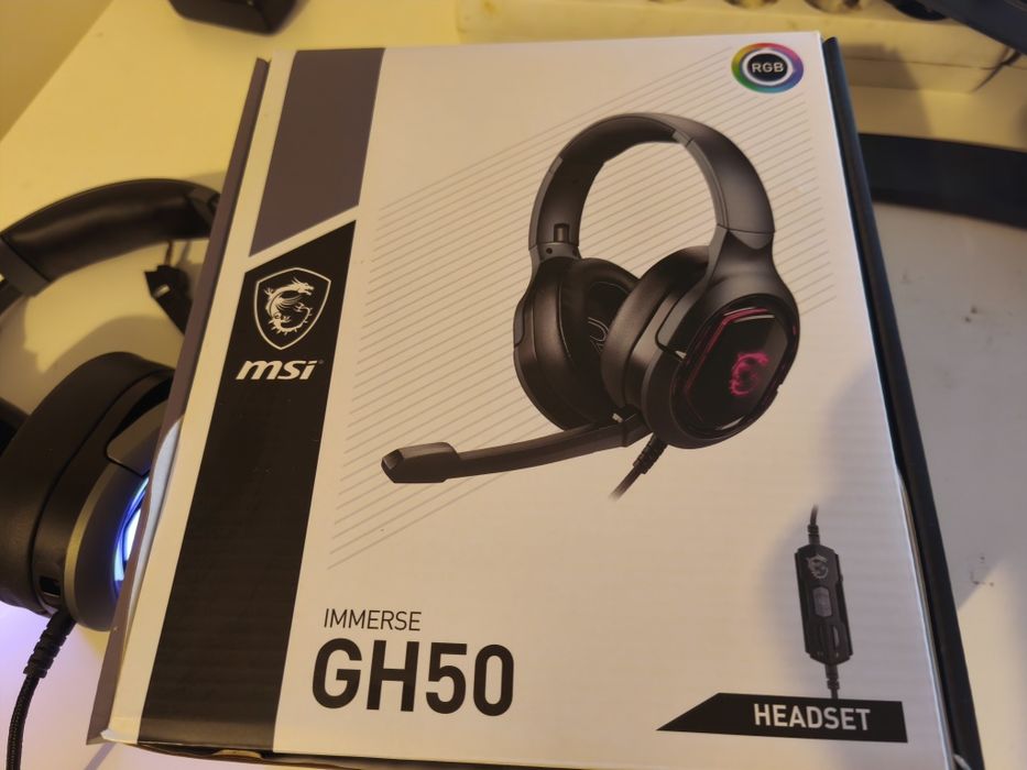 Headsets MSI immerse gh50