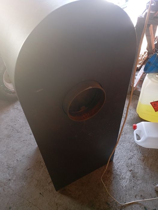 Żeliwny Piecyk kominek koza