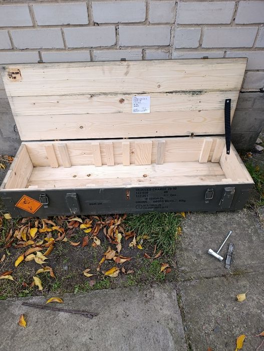 Військові дерев'яні ящики 85л. для дому,дачі, гаражу( опт від 5шт., до