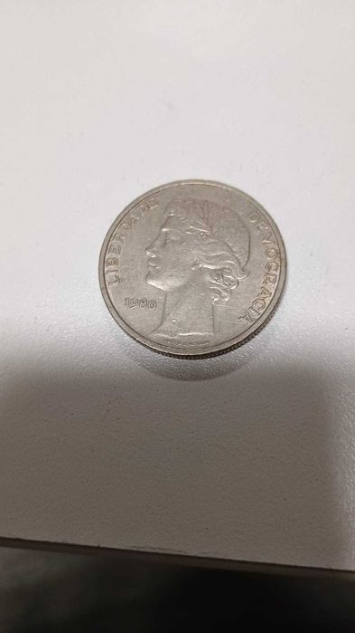 Moeda 25 escudos 1980