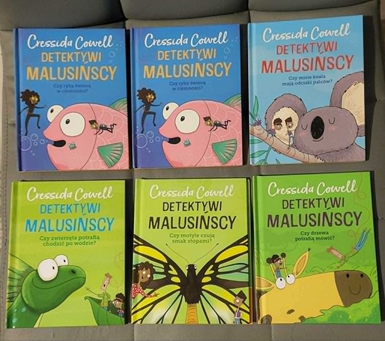 Detektywi Malusińscy – zestaw 8 książek | Cressida Cowell