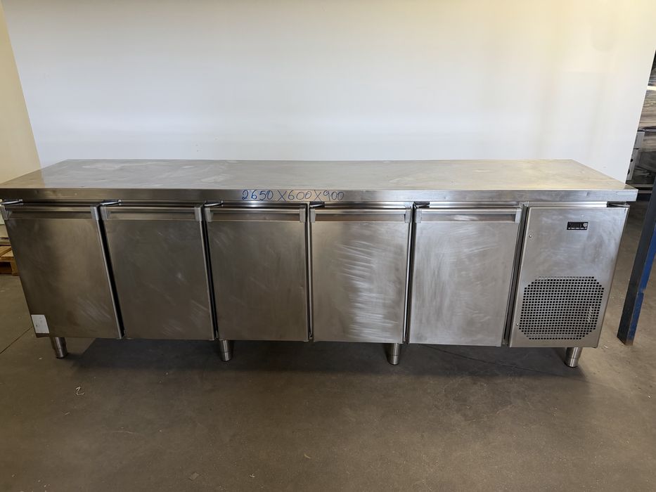 Balcão bancada cinco  portas refregerada frio ventilado