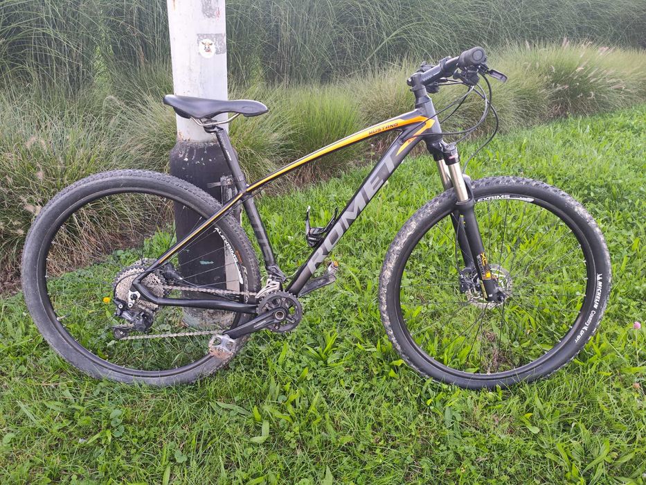 Rower górski MTB Romet mustang m4 2x10 Shimano deore koła 29 okazja!