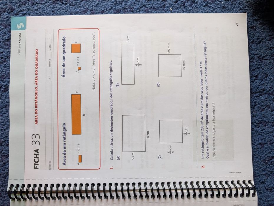 Caderno atividades 5⁰ano