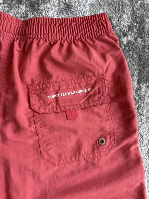 Calções de Praia baggy Throttleman Laranja