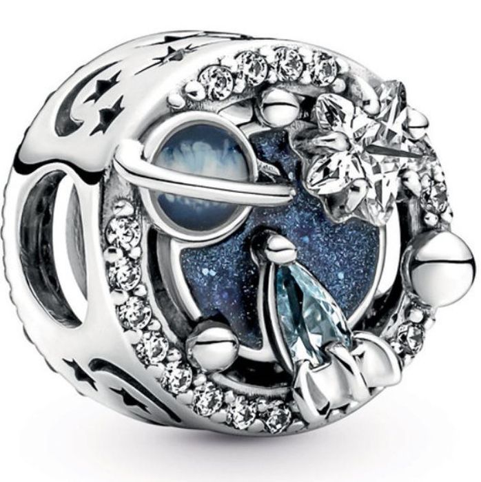 Charms podróż przez galaktykę srebro S925