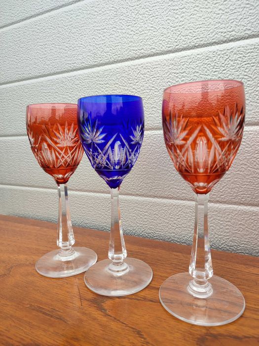 Kryształowy Kieliszek Remer Val Saint Lambert  Kolekcjonerski - Design