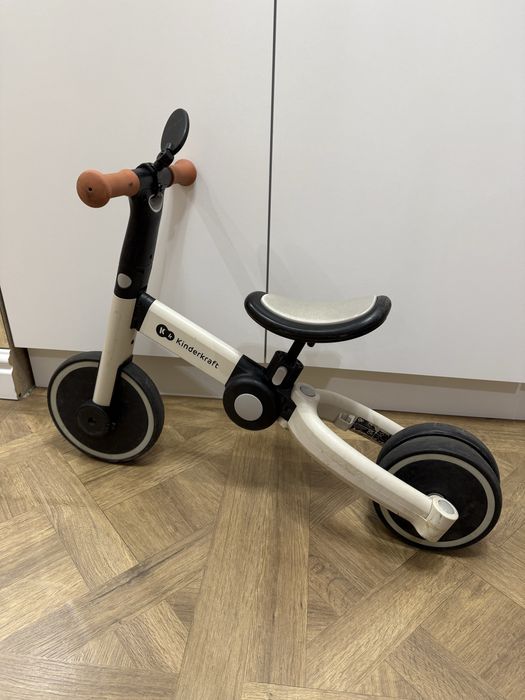 Біговел велосипед 3 в 1 Kinderkraft 4Trike Silver Grey
