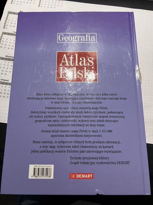 Geografia Atlas Polski