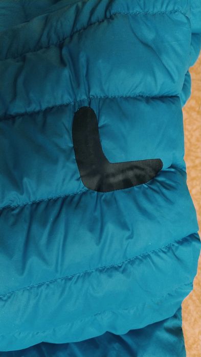 Wedze puchowa kurtka z kapturem ultralekka męska M