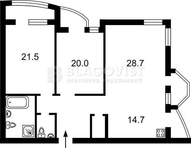 Продаж трикімнатна квартира з ремонтом метро Житомирська Львівська 22