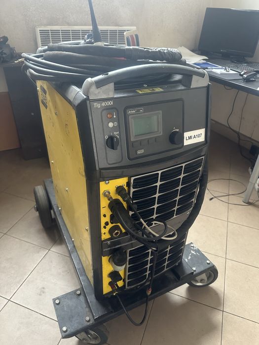 Esab Aristo Tig 4000iw DC panel TA6 Puls chłodziny cieczą