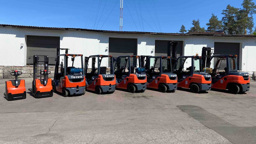 Газовий навантажувач TOYOTA 02-8FGF30, 2017рік, підйом-4.7м, погрузчик