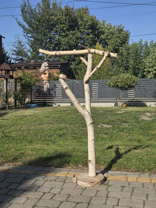 Stojak, plac zabaw dla ptaków (papug)